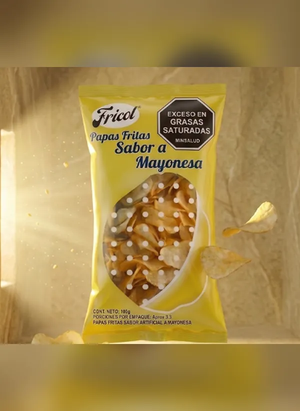 Papas mayonesa, Bolsa de 100 g