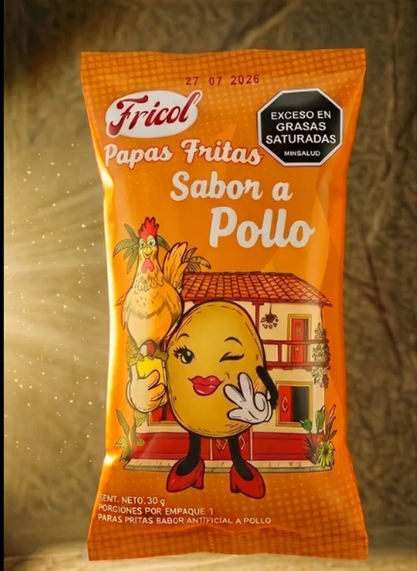 Papas pollo, Bolsa de 30 g