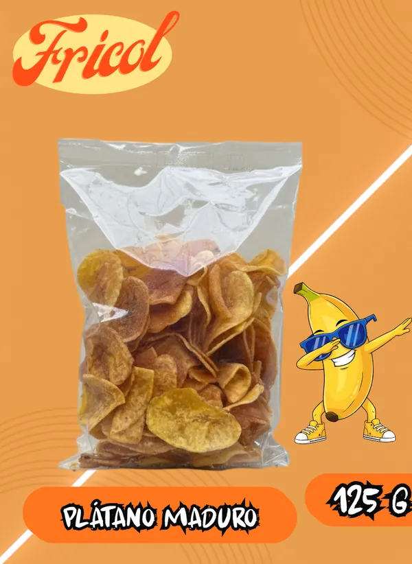 Plátano maduro, Bolsa de 125 g